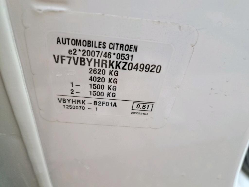 Citroen JUMPY FGN XS BLUEHDI 100 S&S BVM6 CLUB 2019