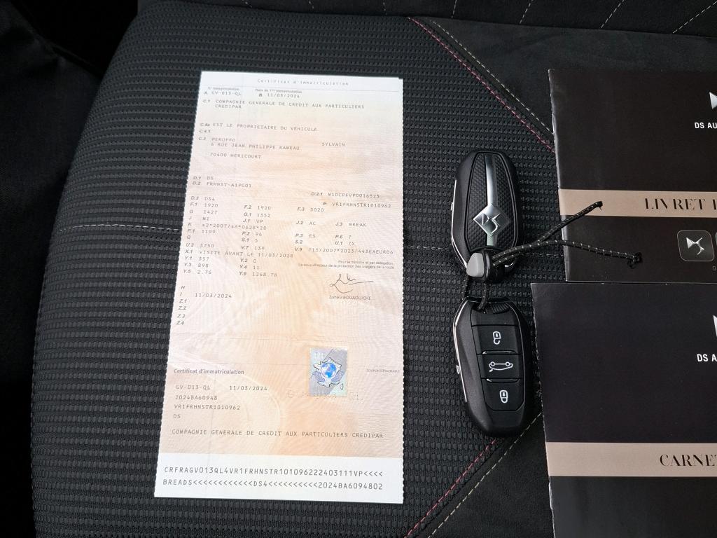 DS DS 4 PureTech 130 EAT8 Performance Line 2024