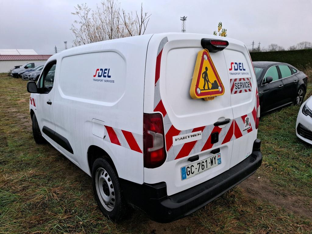 Peugeot PARTNER FOURGON LONG 950 KG BLUEHDI 100 S&S BVM5 ASPHALT 2021