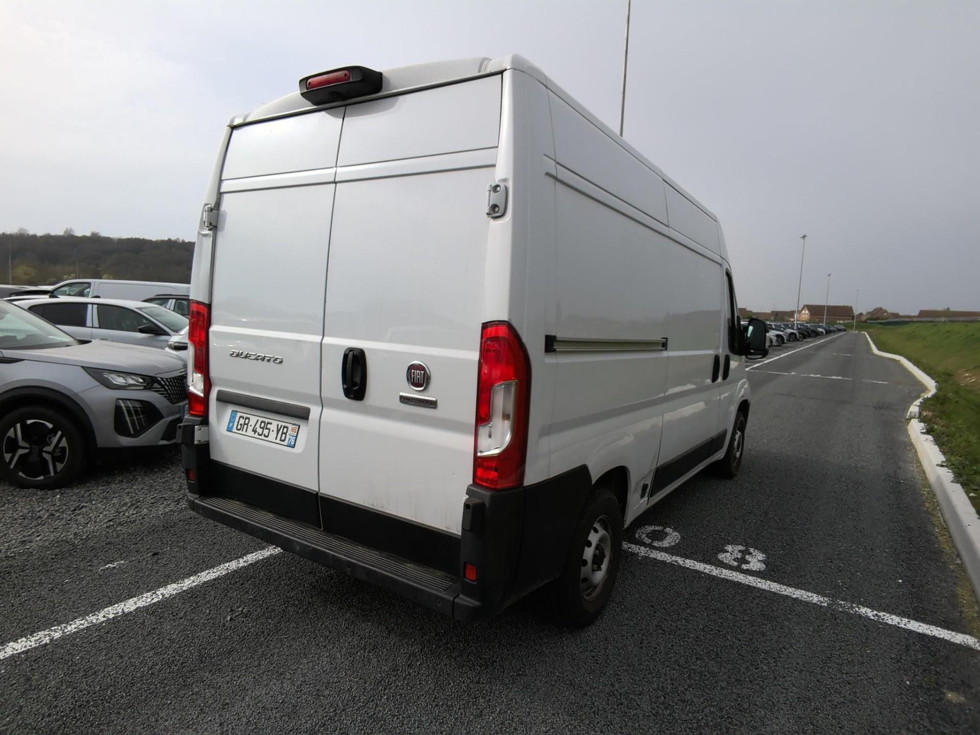 FIAT DUCATO FOURGON TOLE 3.5 M H2 H3-POWER 140 CH PACK PRO LOUNGE CONNECT 2023
