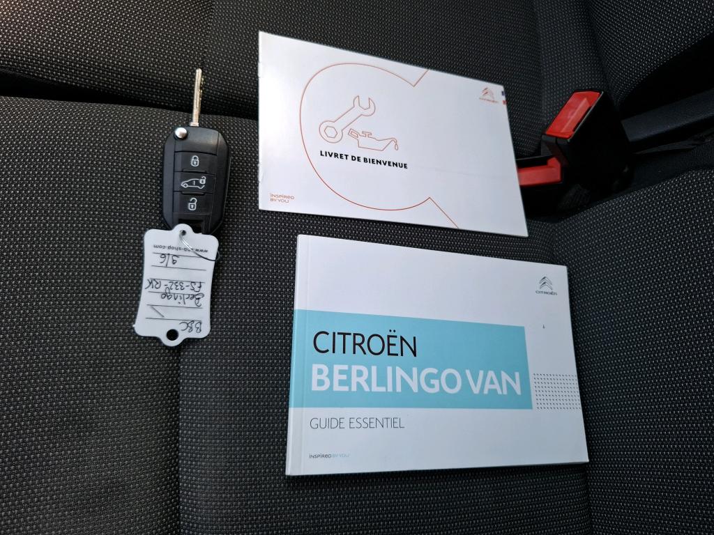 Citroen BERLINGO VAN M 650 BLUEHDI 100 S&S BVM5 CLUB 2020