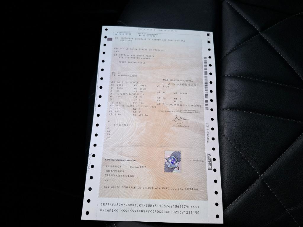 DS DS7 Crossback BlueHDi 130 EAT8 Rivoli 2021