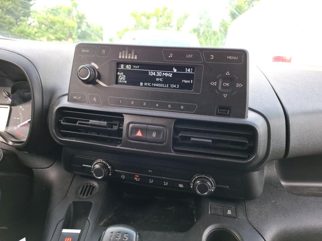 Citroen BERLINGO VAN XL 950 BLUEHDI 100 S&S CLUB 2019