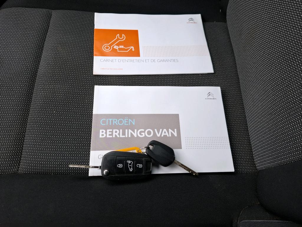 Citroen BERLINGO VAN M 650 BLUEHDI 100 S&S CLUB 2019