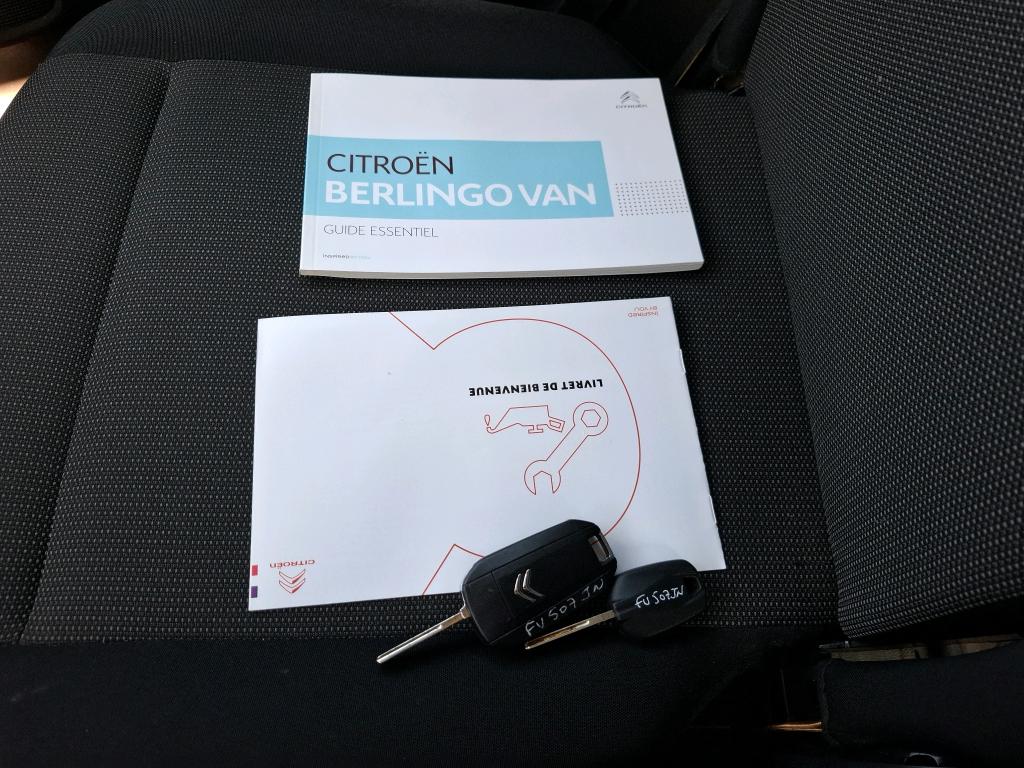 Citroen BERLINGO CA XL BLUEHDI 100 S&S BVM5 CONTROL 2020