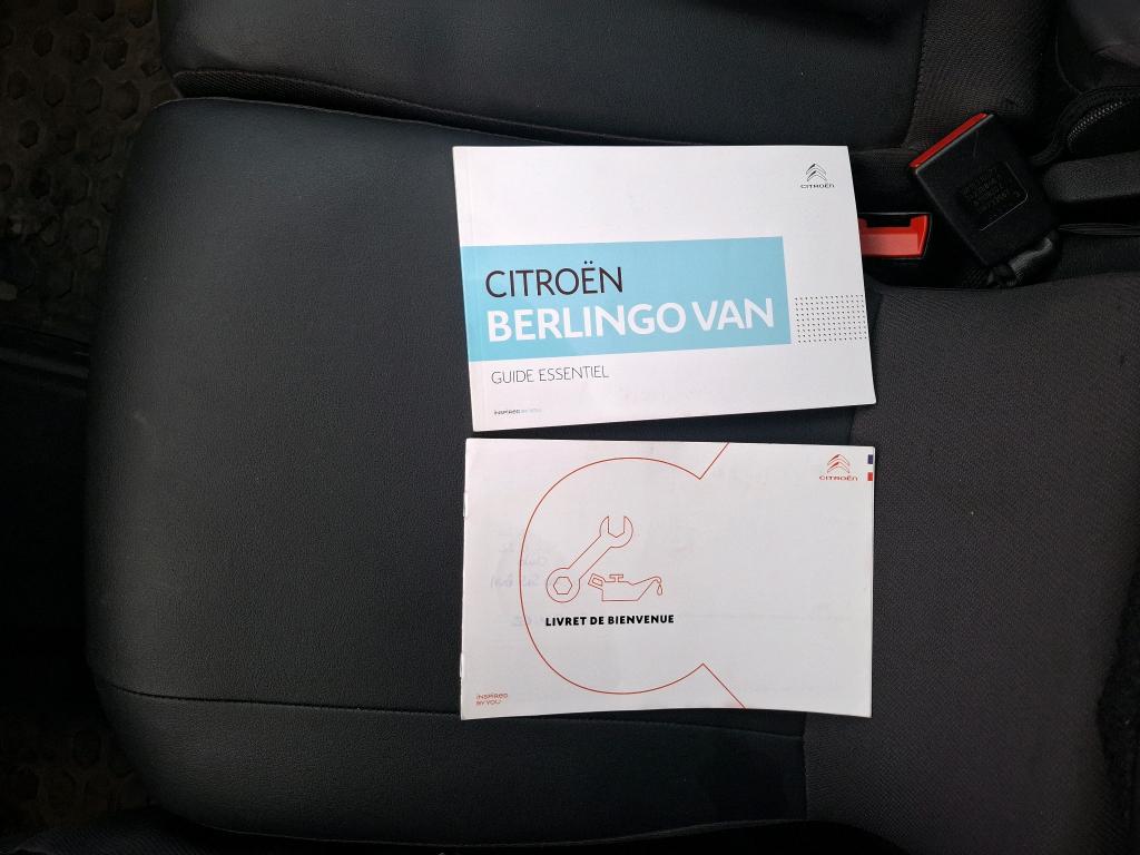 Citroen BERLINGO VAN M 650 BLUEHDI 100 S&S BVM5 CLUB 2020
