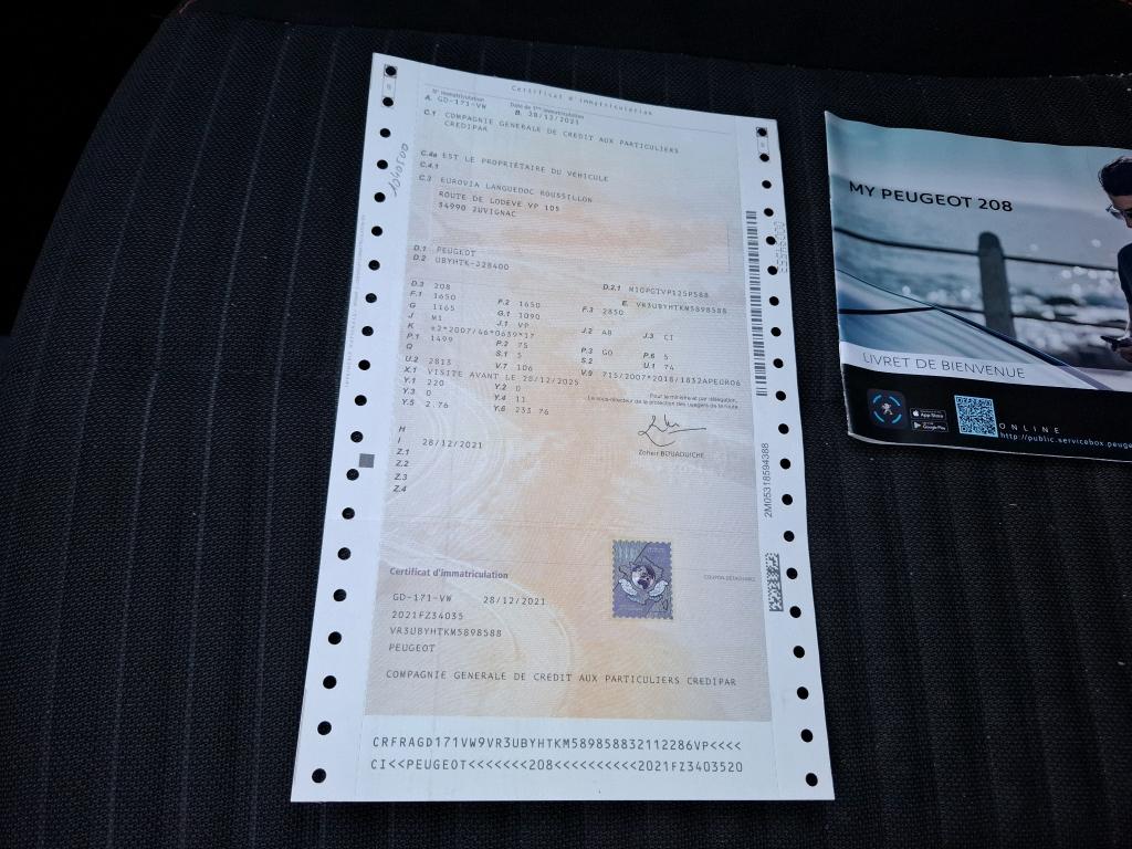 Peugeot 208 BlueHDi 100 S&S BVM6 Active 2021