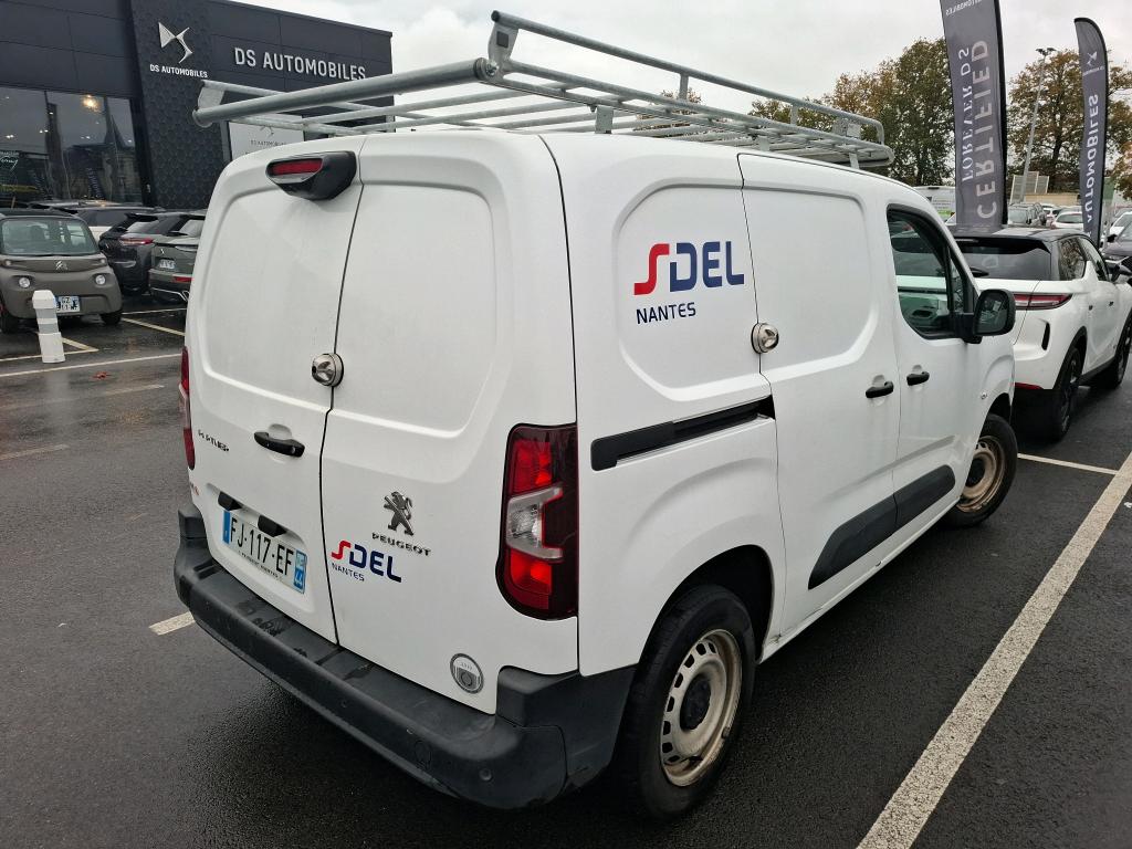 Peugeot PARTNER FOURGON STANDARD 650 KG BLUEHDI 100 BVM5 ASPHALT 2019