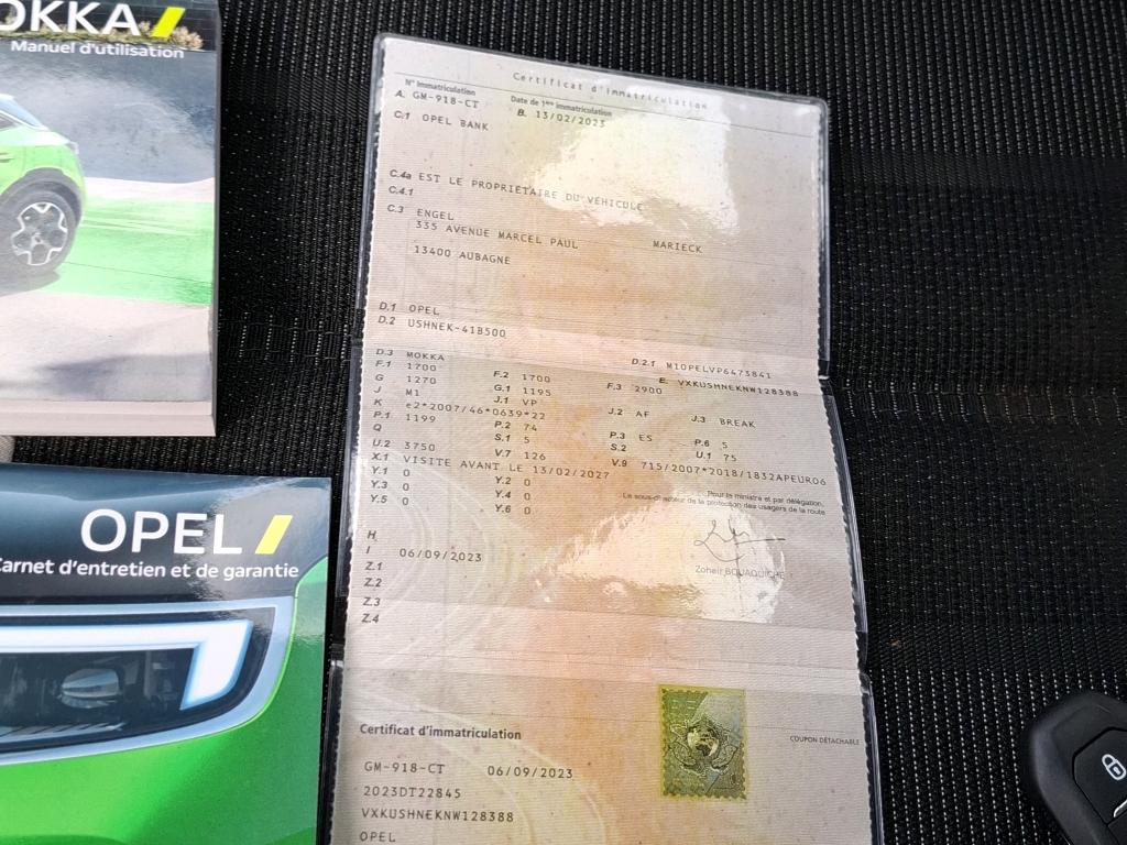 Opel Mokka 1.2 Turbo 100 ch BVM6 Elegance 2023