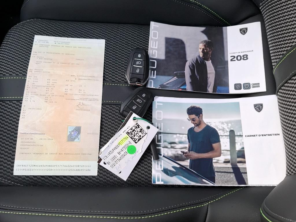 Peugeot 208 PureTech 100 S&S BVM6 GT 2024
