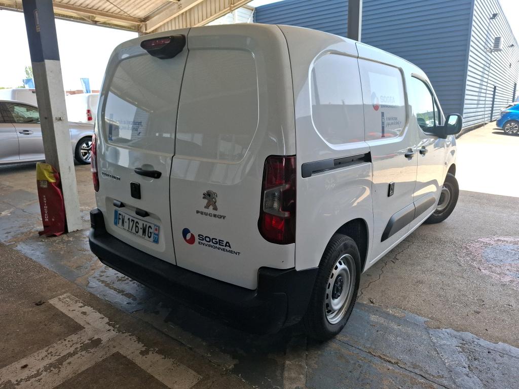 Peugeot PARTNER FOURGON STANDARD 650 KG BLUEHDI 100 S&S BVM5 ASPHALT 2021