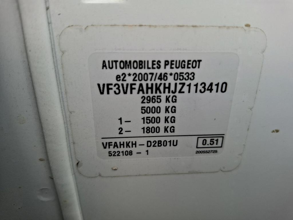 Peugeot EXPERT CA LONG 2.0 BLUEHDI 120 S&S BVM6 FIXE PREMIUM 2018