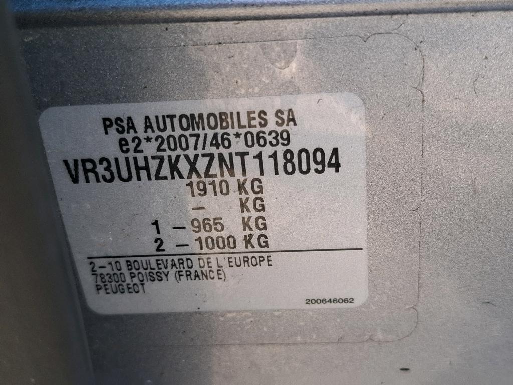 Peugeot 208 Electrique 50 kWh 136ch Allure 2022