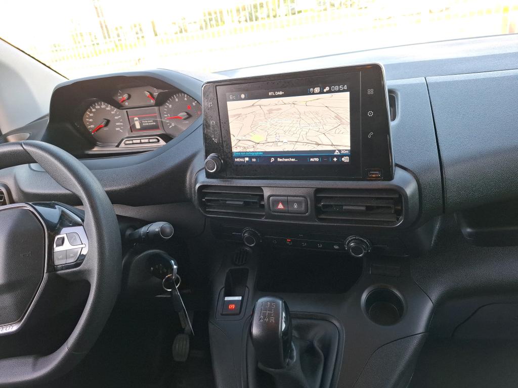 Peugeot PARTNER FOURGON STANDARD 650 KG BLUEHDI 100 S&S BVM5 ASPHALT 2020