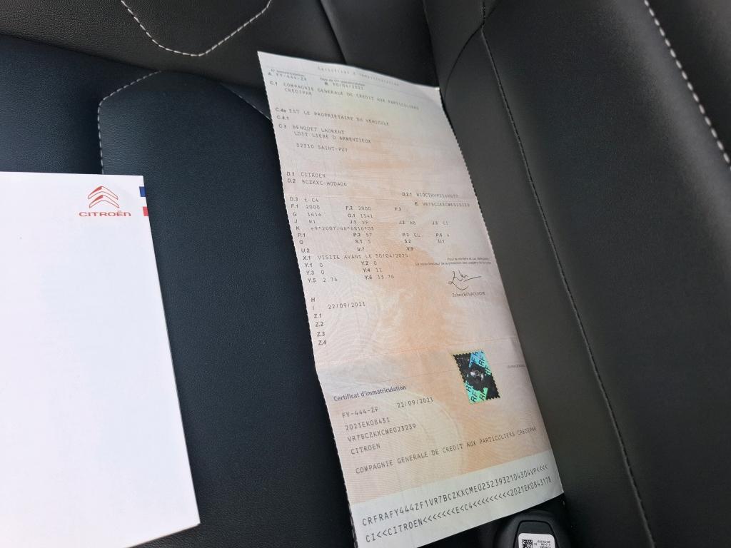 Citroen e-C4 136 ch Automatique Shine 2021