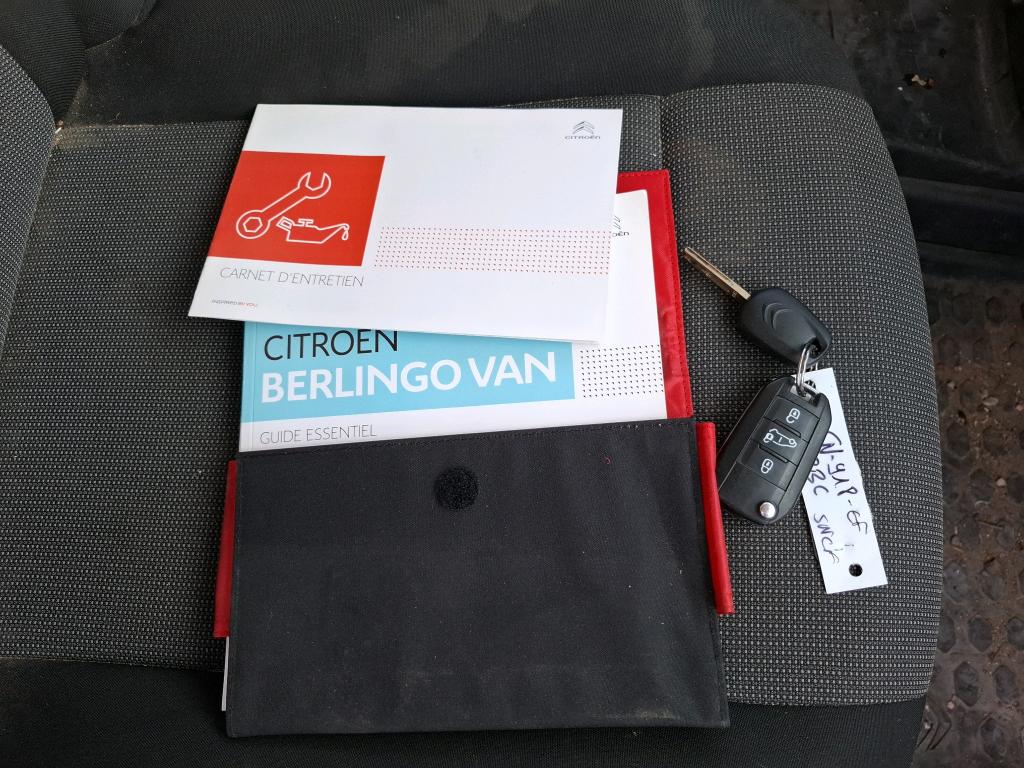 Citroen BERLINGO VAN M 650 BLUEHDI 100 S&S BVM5 CLUB 2020