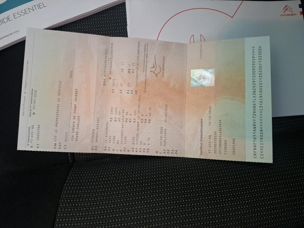 Citroen C3 Aircross PureTech 130 S&S EAT6 Shine 2020