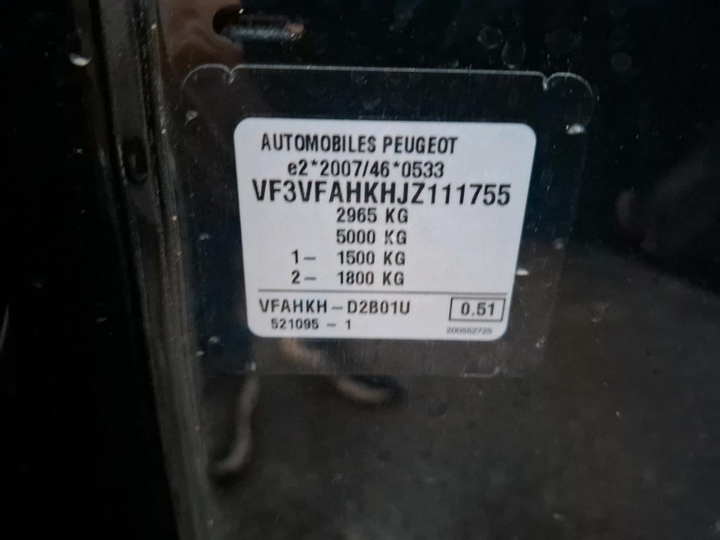 Peugeot EXPERT CA LONG 2.0 BLUEHDI 120 S&S BVM6 FIXE PREMIUM 2018