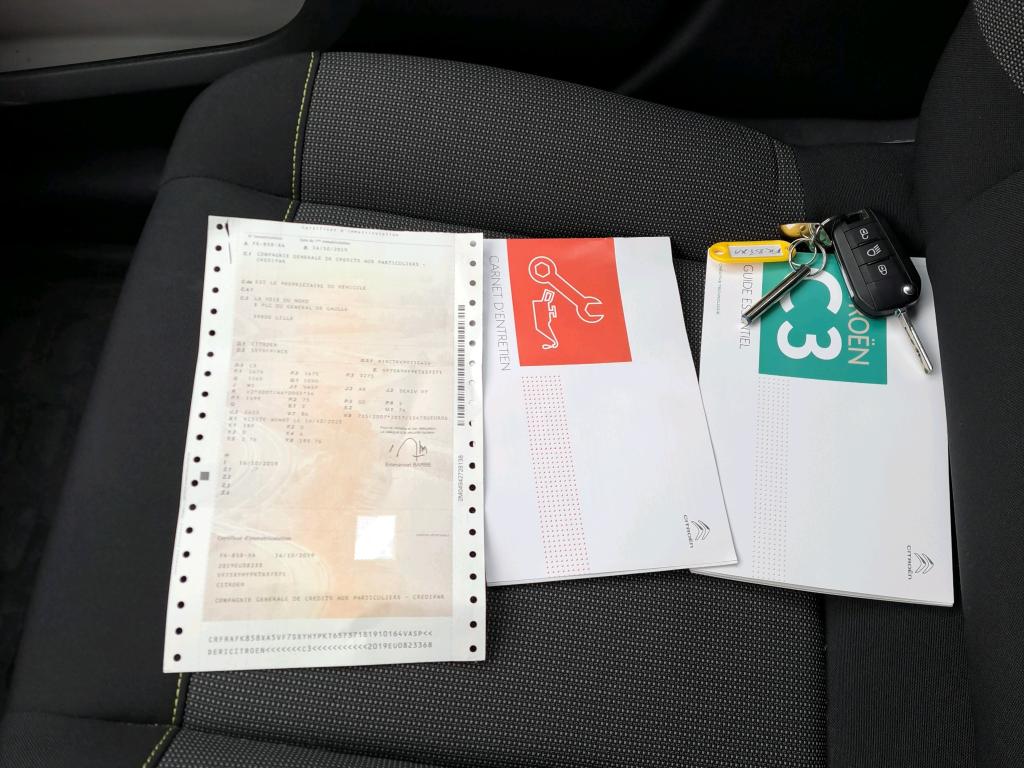 Citroen C3 SOCIETE BLUEHDI 100 S&S BVM FEEL BUSINESS R 2019
