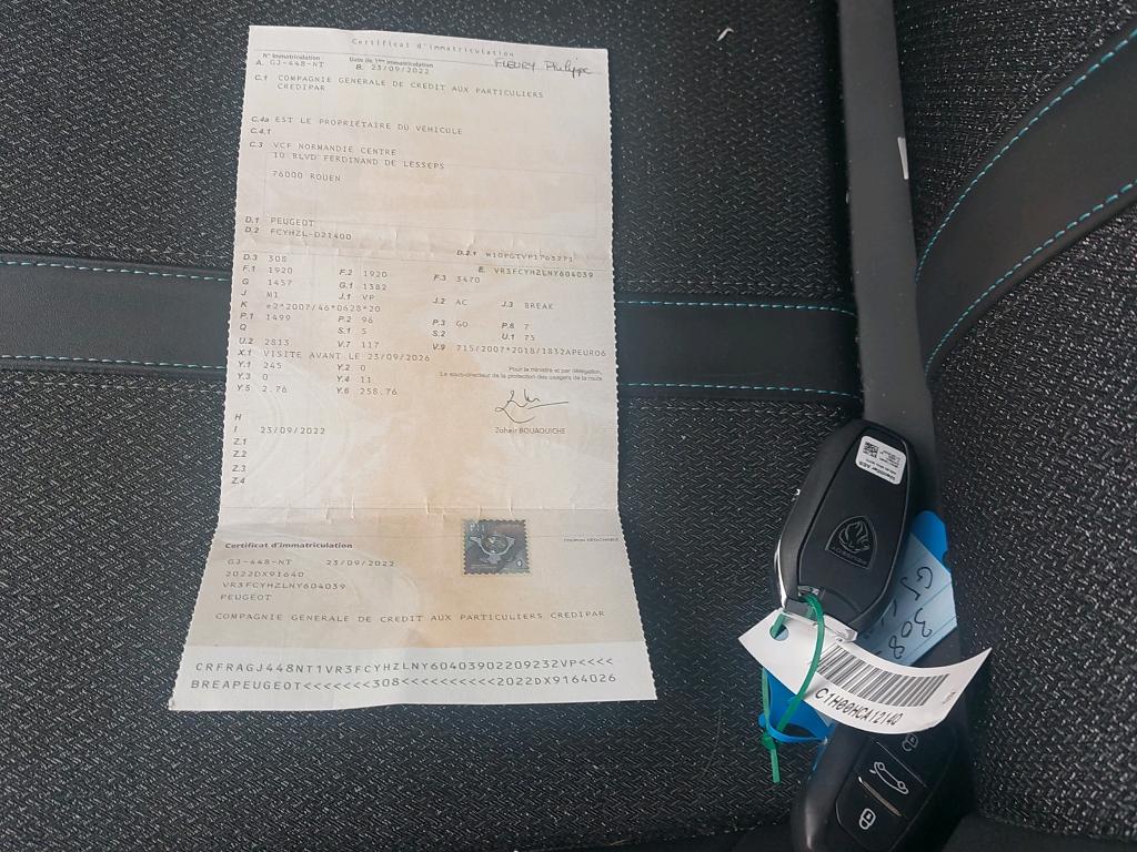 Peugeot 308 SW BlueHDi 130ch S&S BVM6 Allure 2022