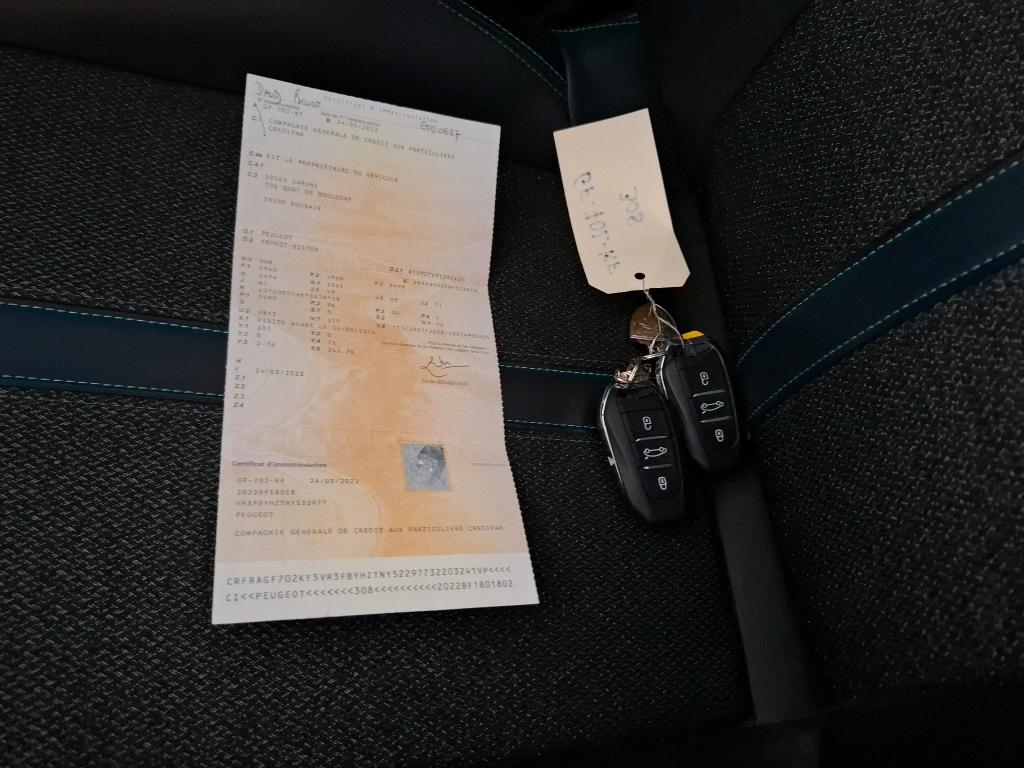 Peugeot 308 BlueHDi 130ch S&S EAT8 Allure 2022