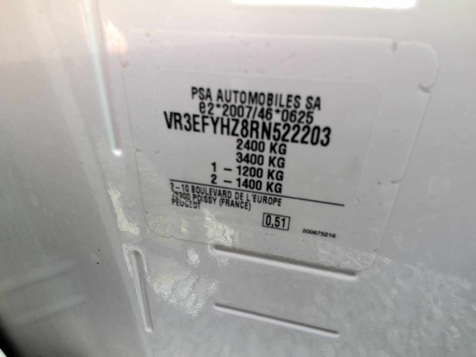 Peugeot PARTNER FOURGON M 1000 KG BLUEHDI 130 S&S EAT8 2024