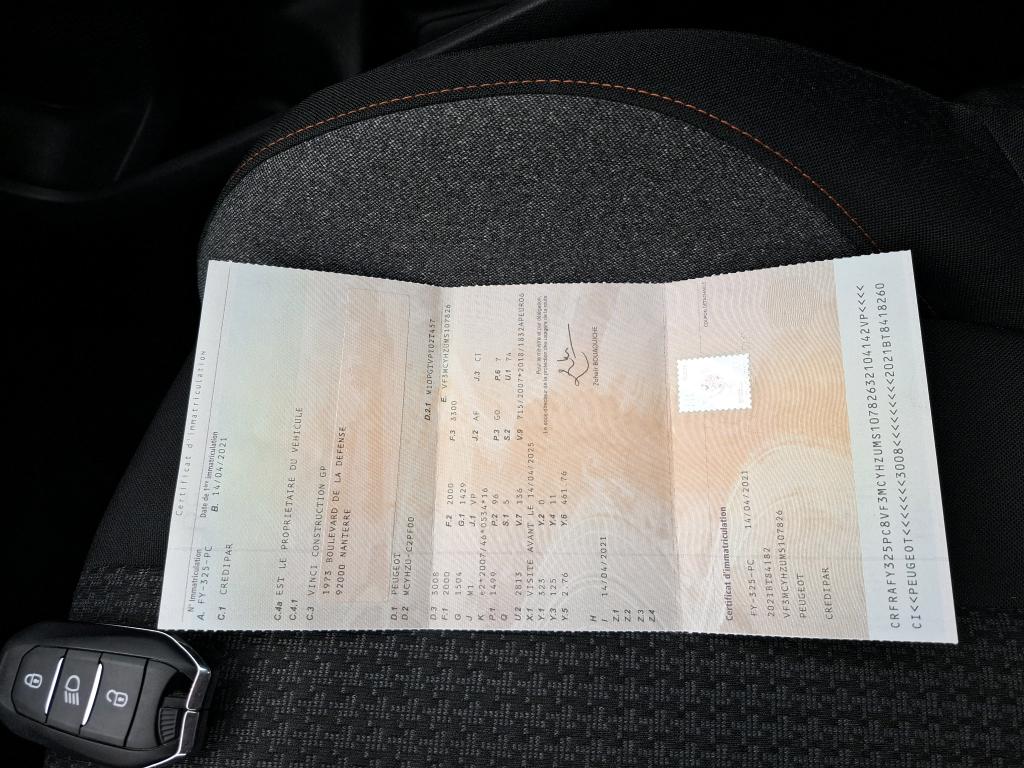 Peugeot 3008 BlueHDi 130ch S&S EAT8 Active Business 2021