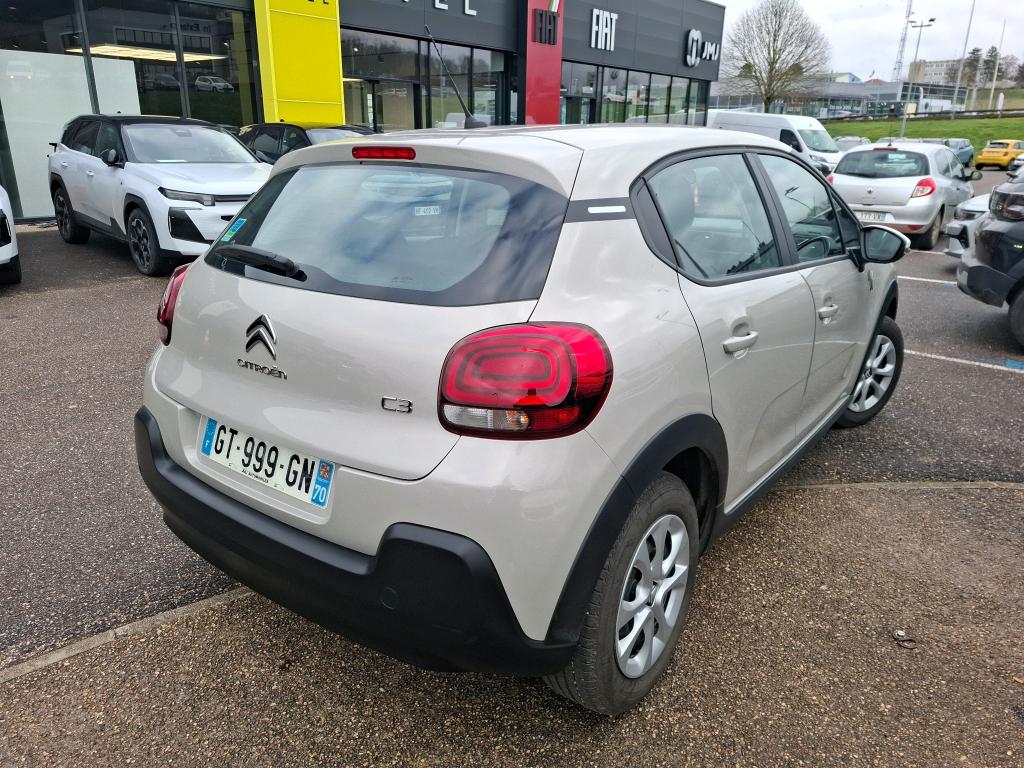 Citroen C3 PureTech 83 ch BVM5 You 2023