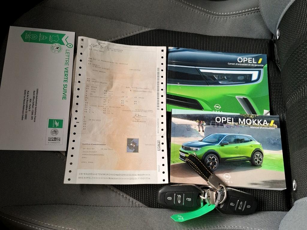 Opel Mokka Electrique 136 ch & Batterie 50 kWh Elegance 2022