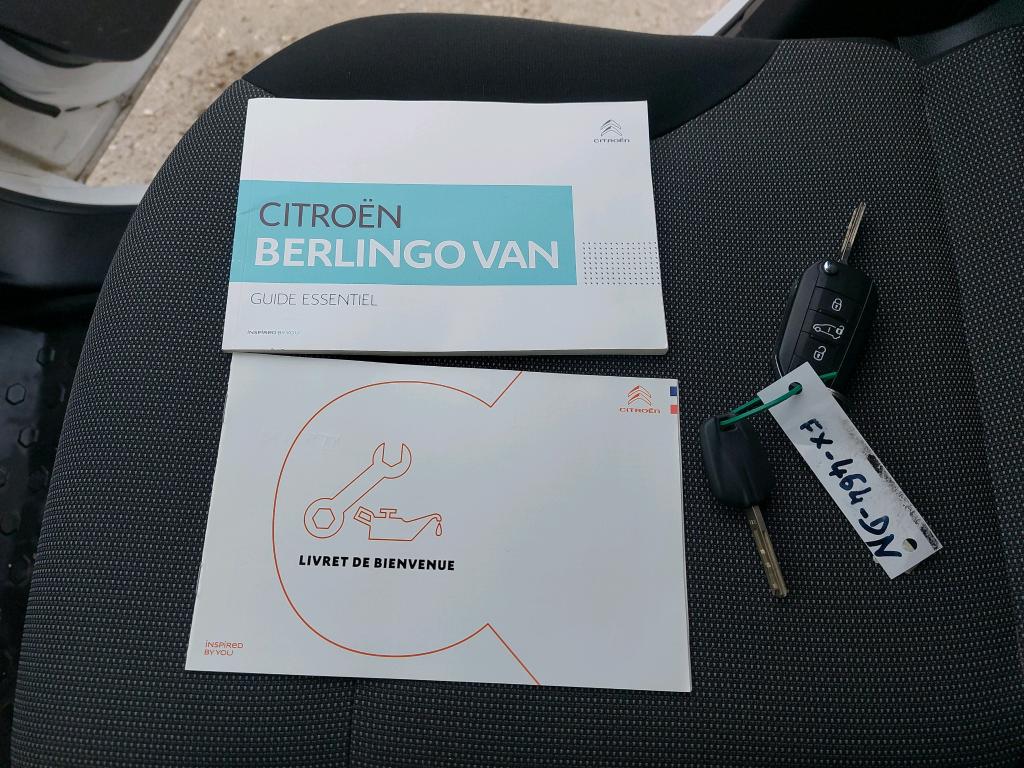 Citroen BERLINGO VAN M 650 BLUEHDI 100 S&S BVM5 CLUB 2021