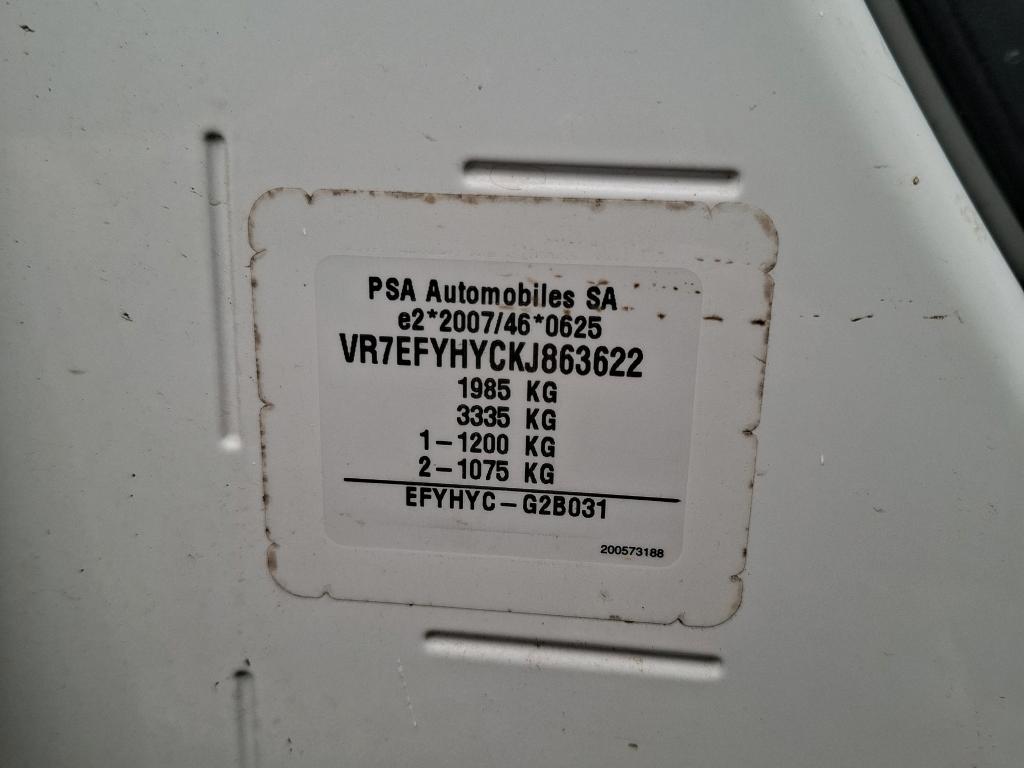 Citroen BERLINGO VAN M 650 BLUEHDI 100 S&S BVM5 CLUB 2020