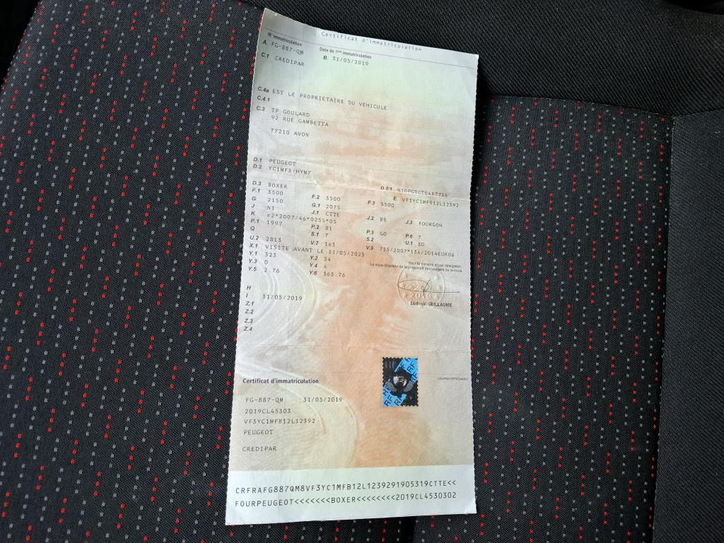 Peugeot BOXER CA 335 L2H2 BLUEHDI 110 2019