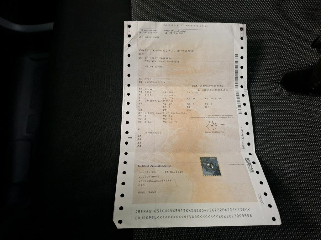 Opel VIVARO-E FGN L3 300 75 KWH PACK BUSINESS 2022