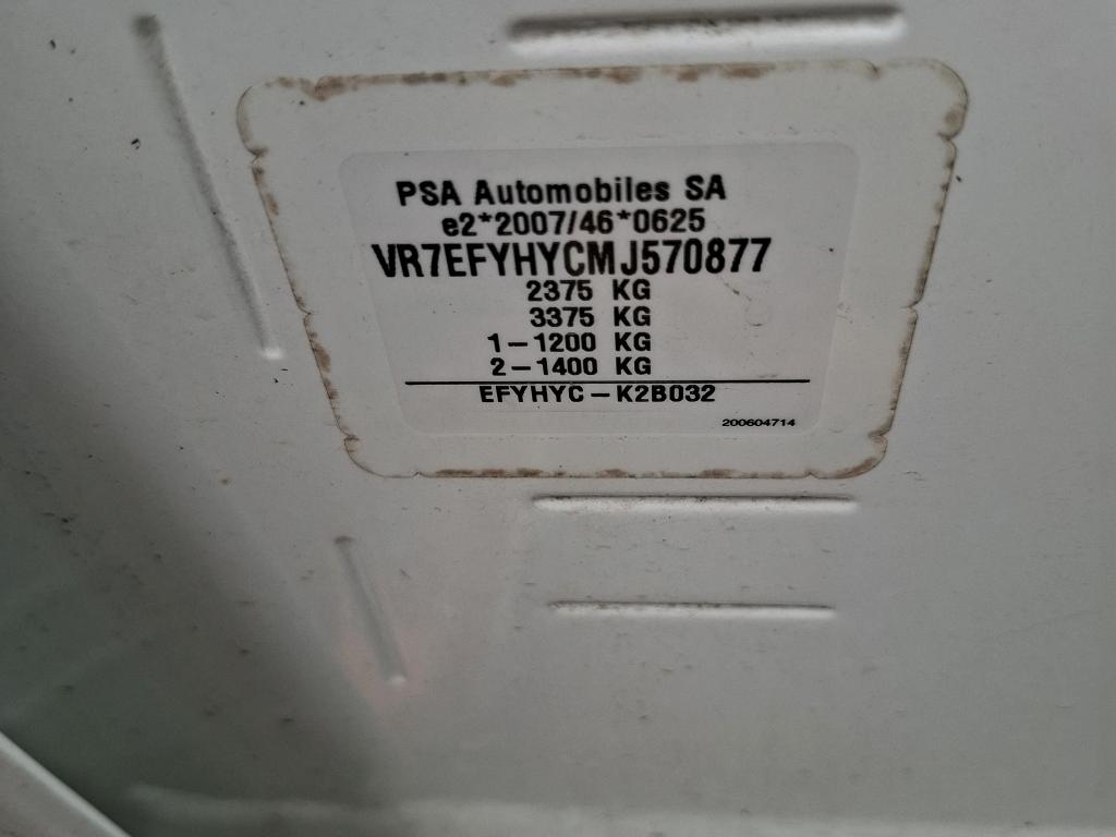Citroen BERLINGO VAN XL 950 BLUEHDI 100 S&S BVM5 CLUB 2021