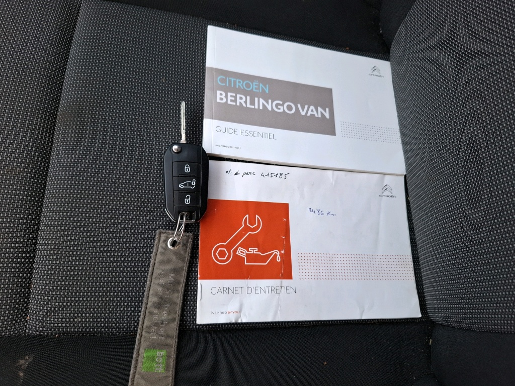 Citroen BERLINGO VAN M 650 BLUEHDI 75 BVM5 CLUB 2019