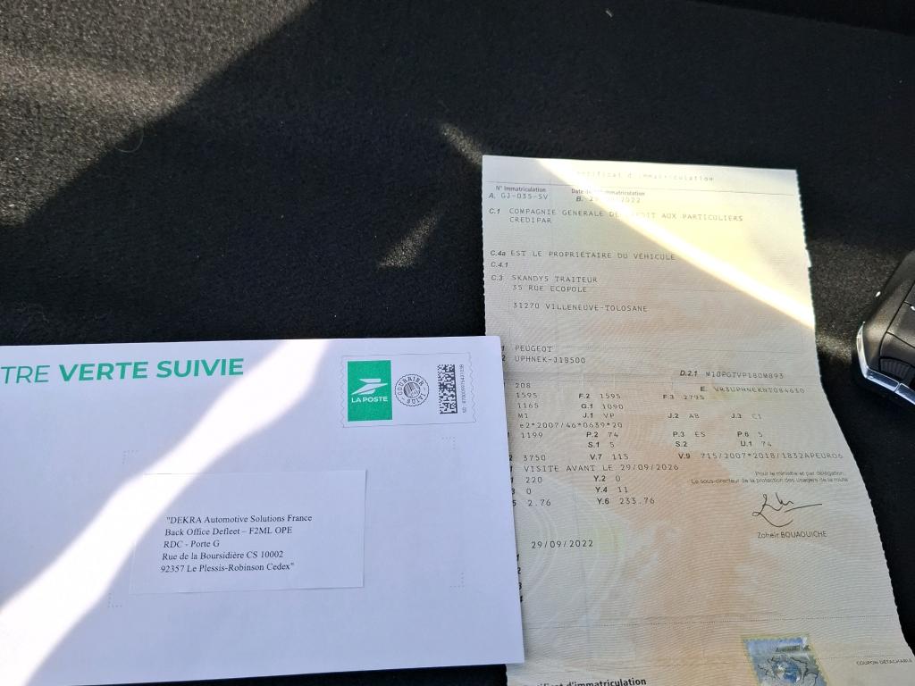 Peugeot 208 PureTech 100 S&S BVM6 Allure 2022