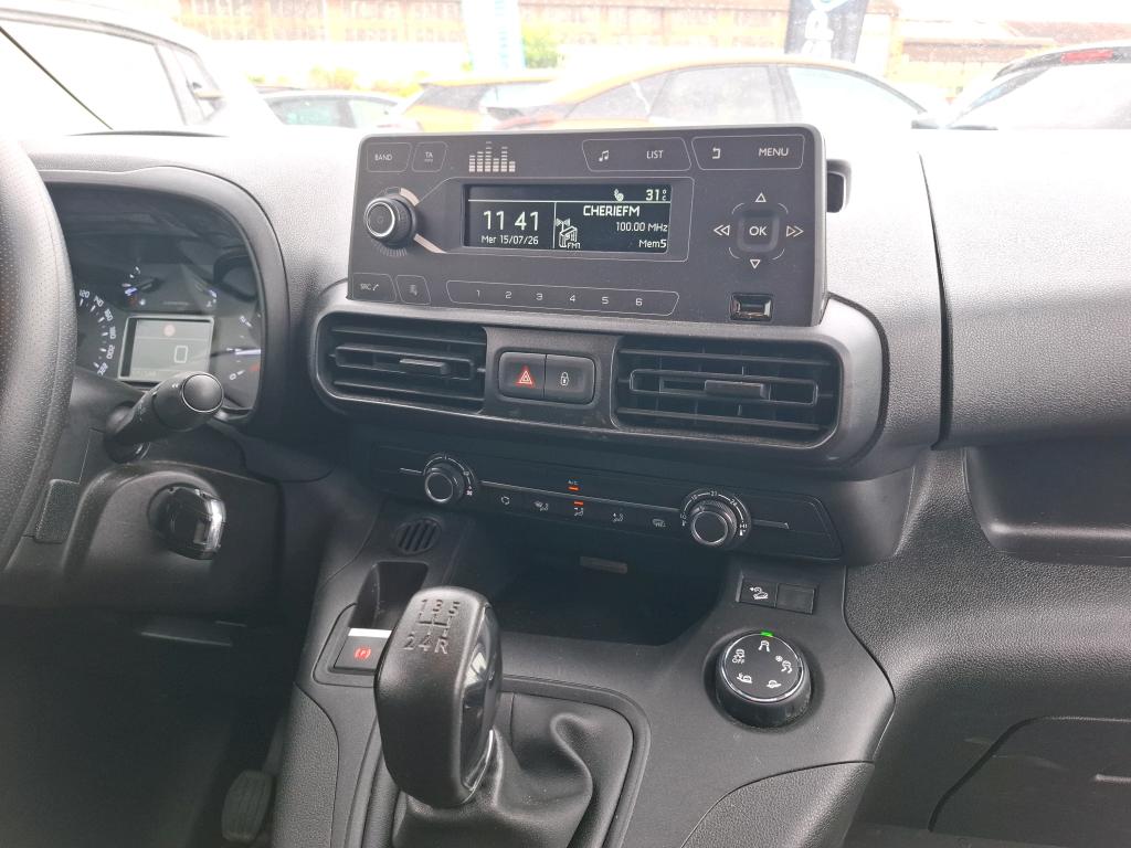 Citroen BERLINGO VAN M 650 BLUEHDI 100 S&S BVM5 CLUB 2019