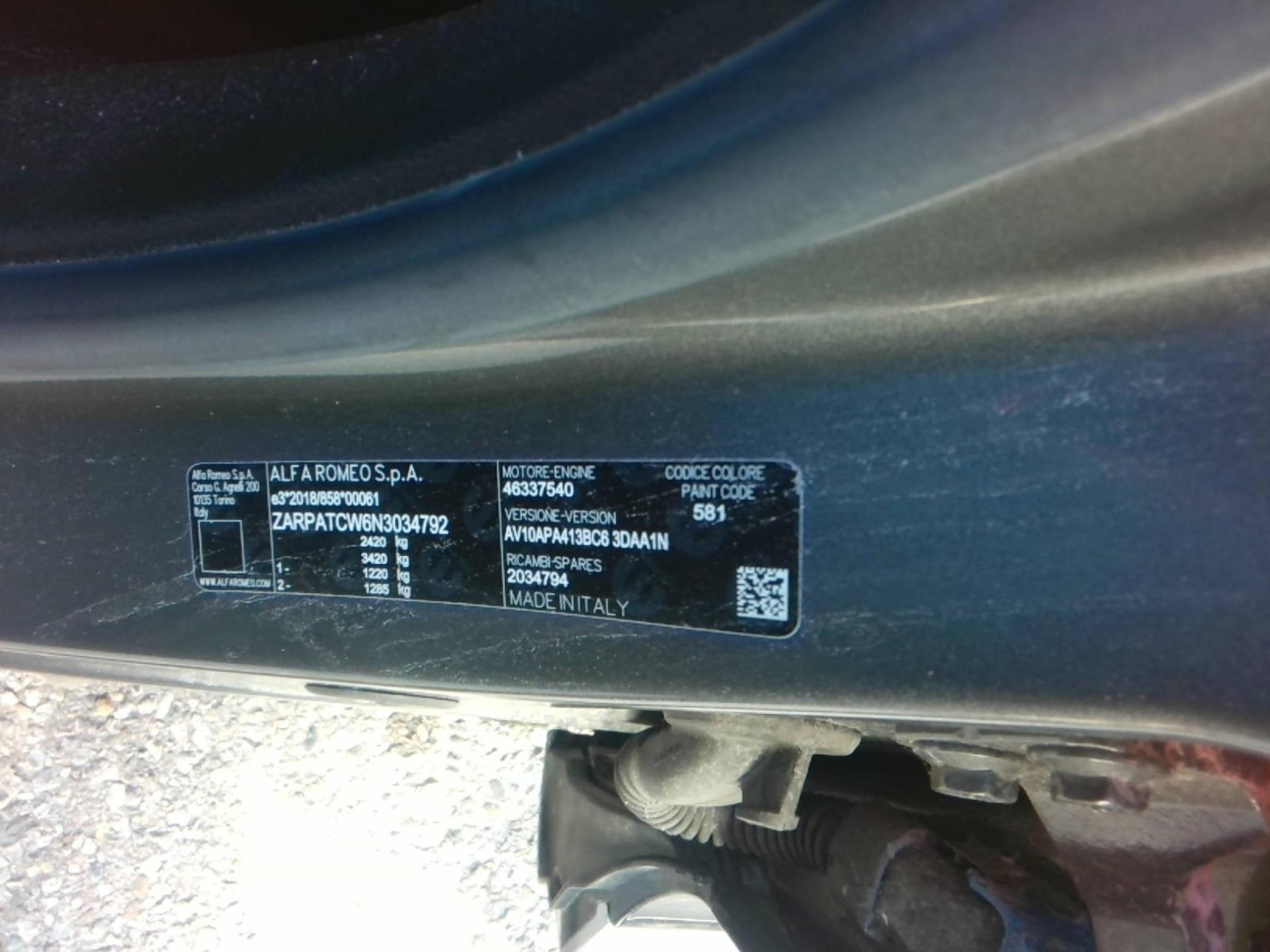 ALFA ROMEO Tonale 1.3 Hybride Rechargeable PHEV 280ch AT6 Q4 Ti 2023