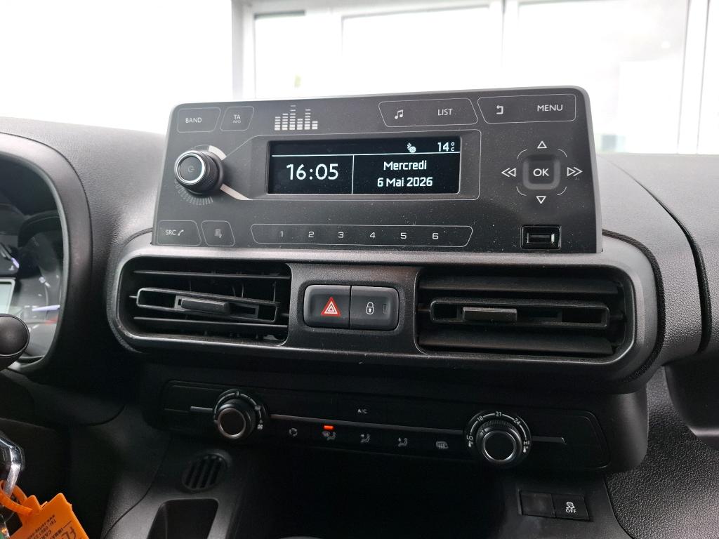 Citroen BERLINGO VAN M 650 BLUEHDI 100 S&S BVM5 CLUB 2019