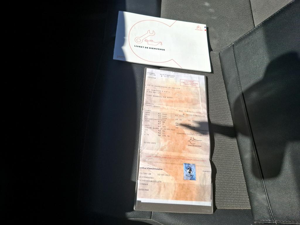 Citroen JUMPY FGN M BLUEHDI 120 S&S BVM6 DRIVER 300 NM 2021