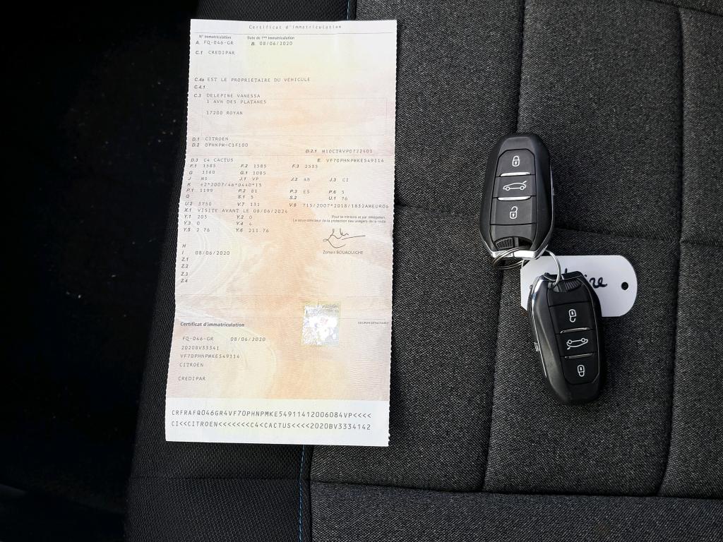 Citroen C4 Cactus PureTech 110 S&S BVM6 Shine 2020