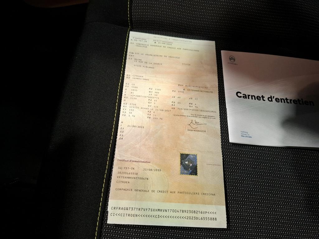 Citroen C3 PureTech 83 ch BVM5 You 2023