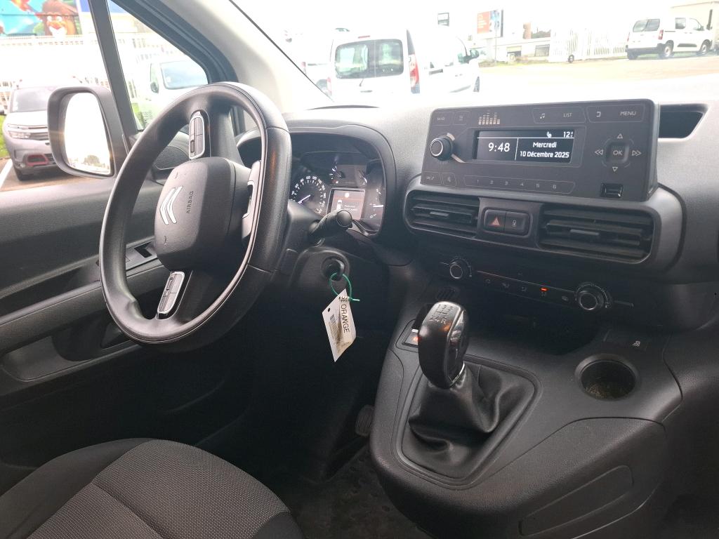 Citroen BERLINGO VAN M 650 BLUEHDI 100 S&S CLUB 2019