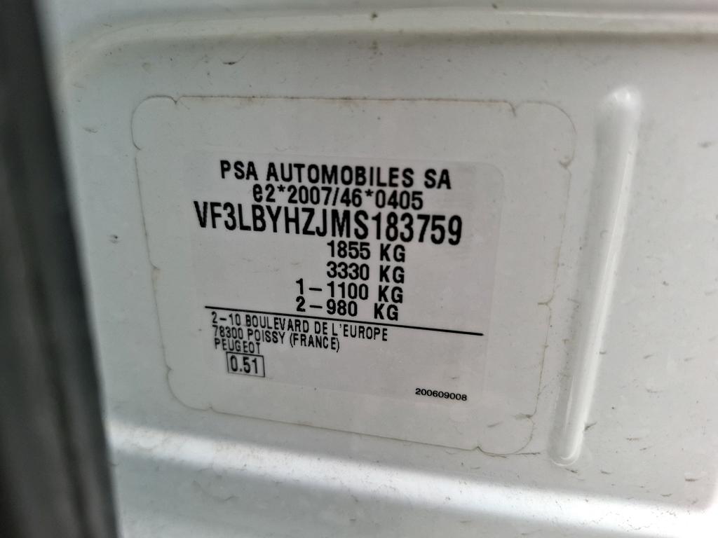 Peugeot 308 AFFAIRE BLUEHDI 130 S&S BVM6 PREMIUM PACK 2021