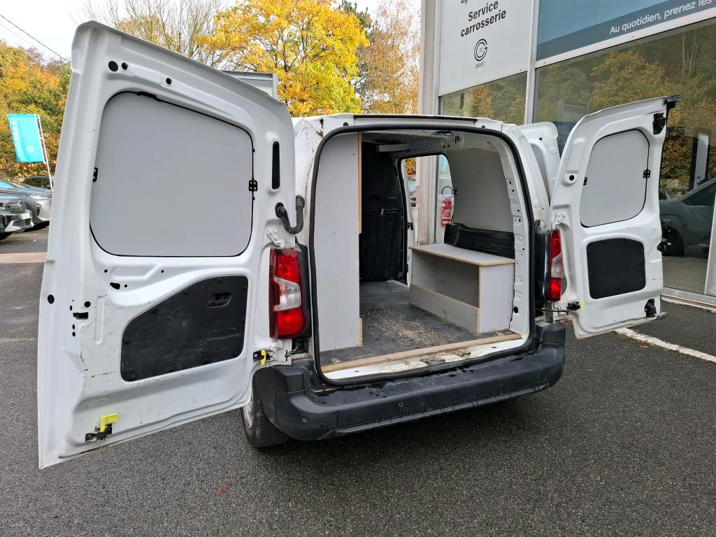 Peugeot PARTNER FOURGON STANDARD 650 KG BLUEHDI 100 S&S BVM5 PREMIUM 2020