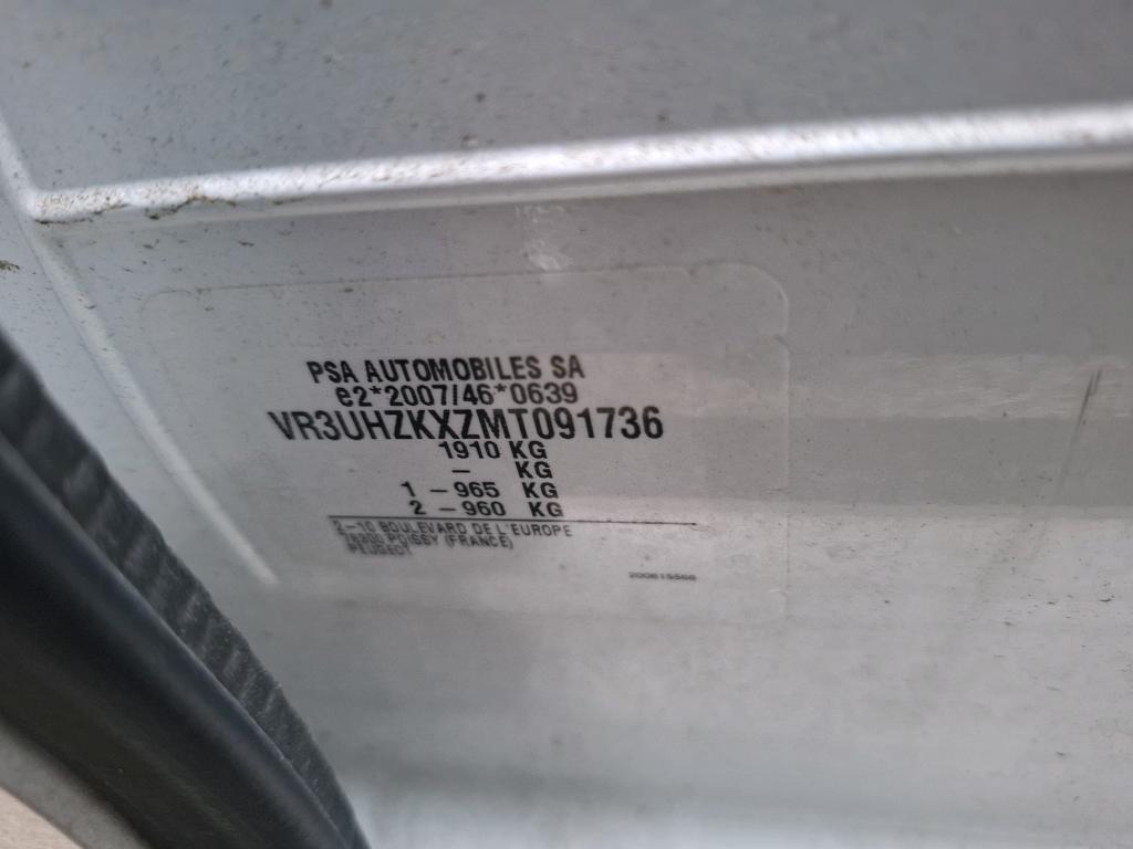 Peugeot 208 ELECTRIQUE 50 KWH 136 ACTIVE BUSINESS R 2021