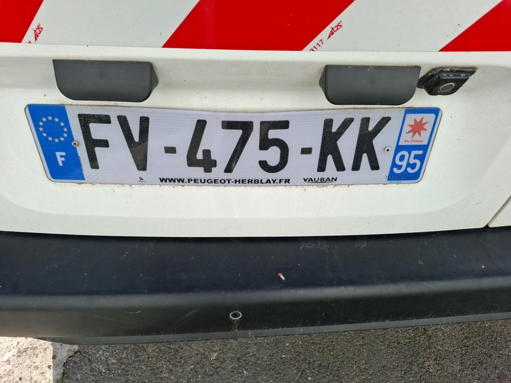 Peugeot PARTNER FOURGON STANDARD 650 KG BLUEHDI 100 S&S BVM5 PREMIUM 2020