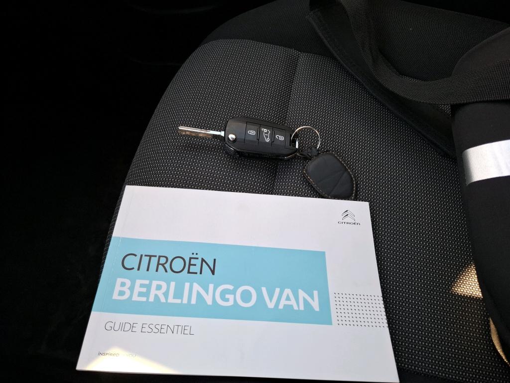Citroen BERLINGO VAN M 650 BLUEHDI 100 S&S BVM5 CLUB 2019