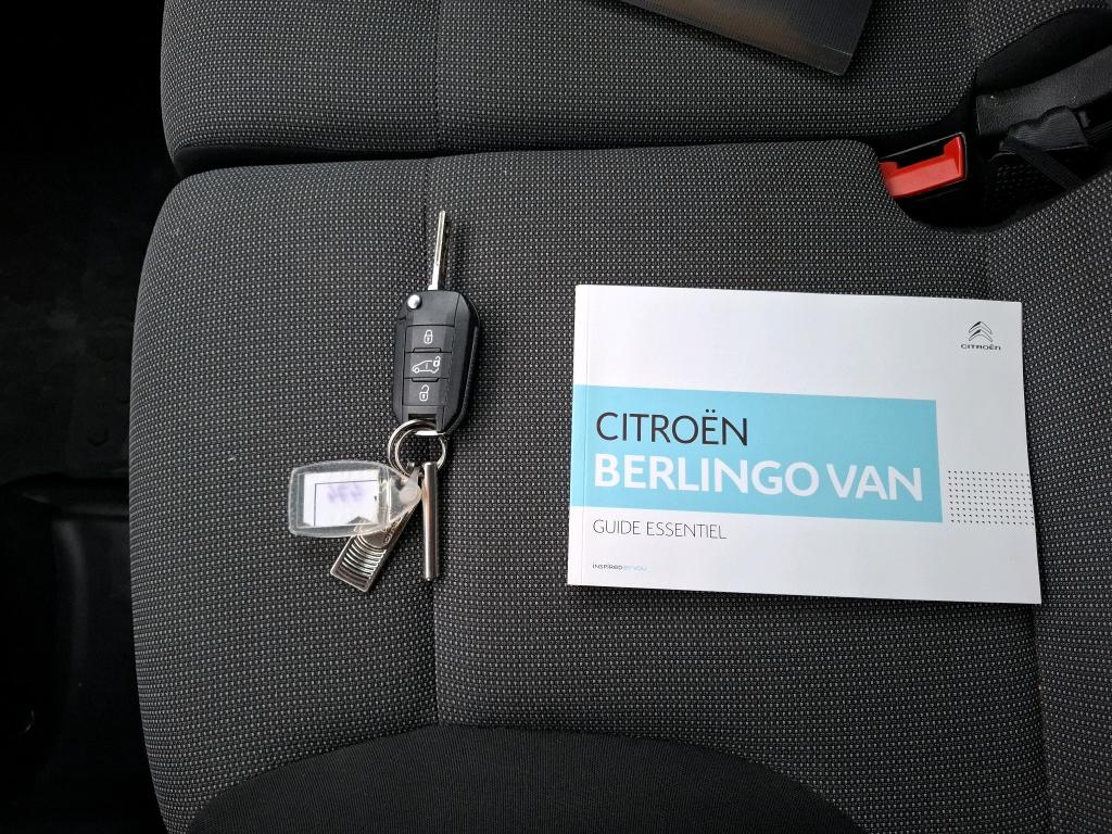 Citroen BERLINGO VAN M 650 BLUEHDI 100 S&S BVM5 CLUB 2019