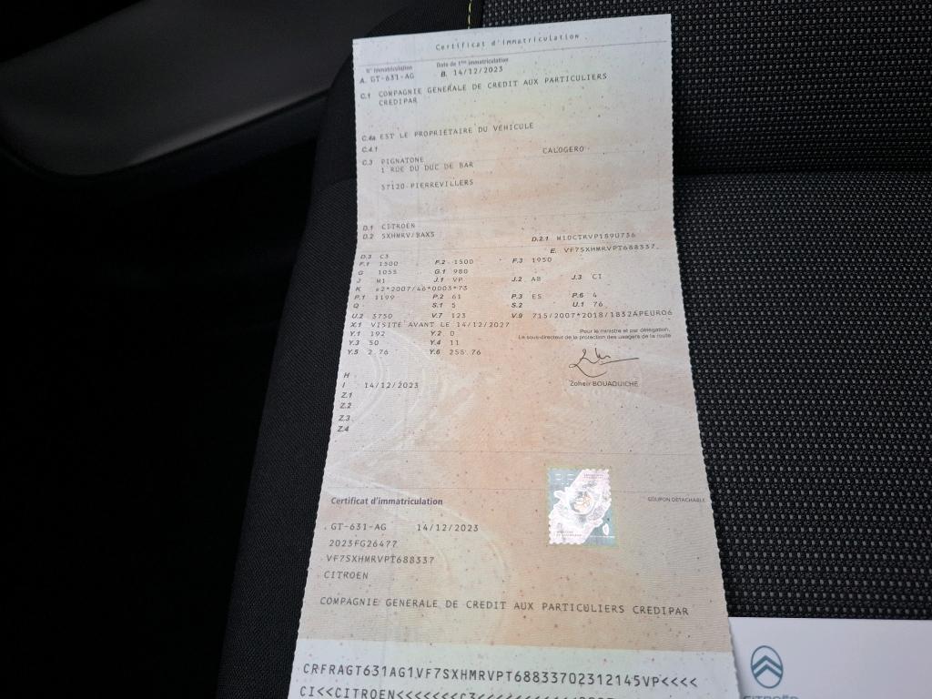 Citroen C3 PureTech 83 ch BVM5 You 2023